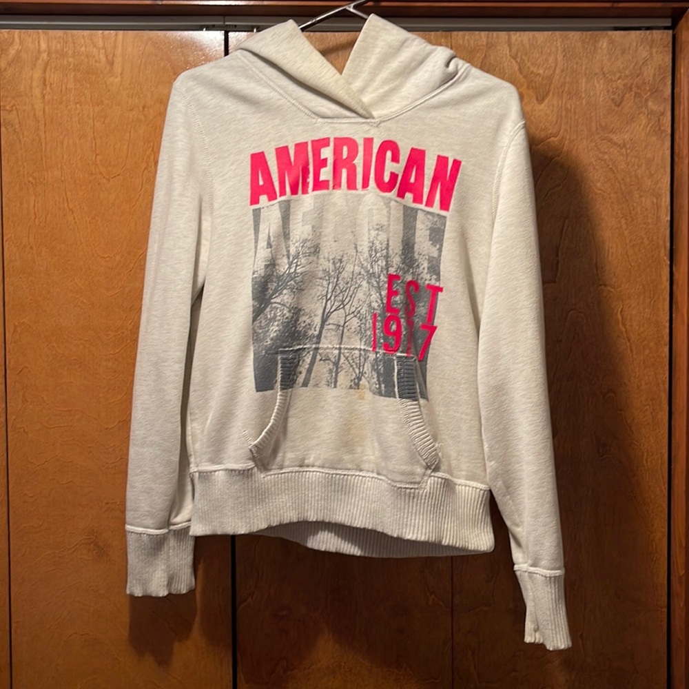 American Eagle Women’s Gray Hoodie Sweatshirt PLEASE READ DESCRIPTION GUC